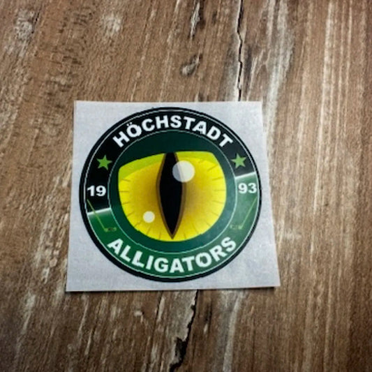 Aufkleber Alligators Logo klein