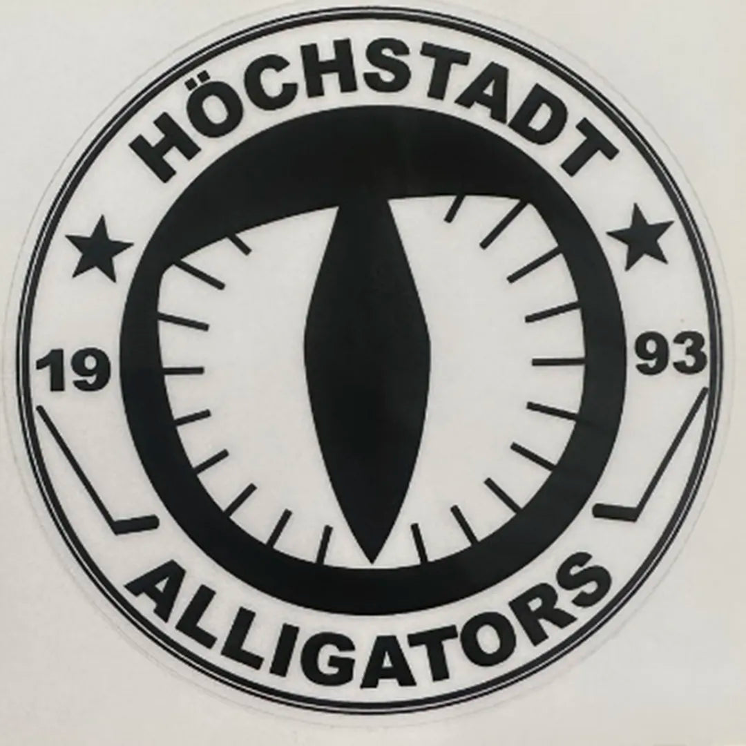 Aufkleber Höchstadt Alligators schwarz