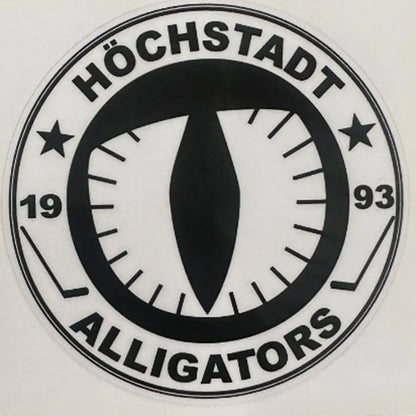 Aufkleber Höchstadt Alligators schwarz