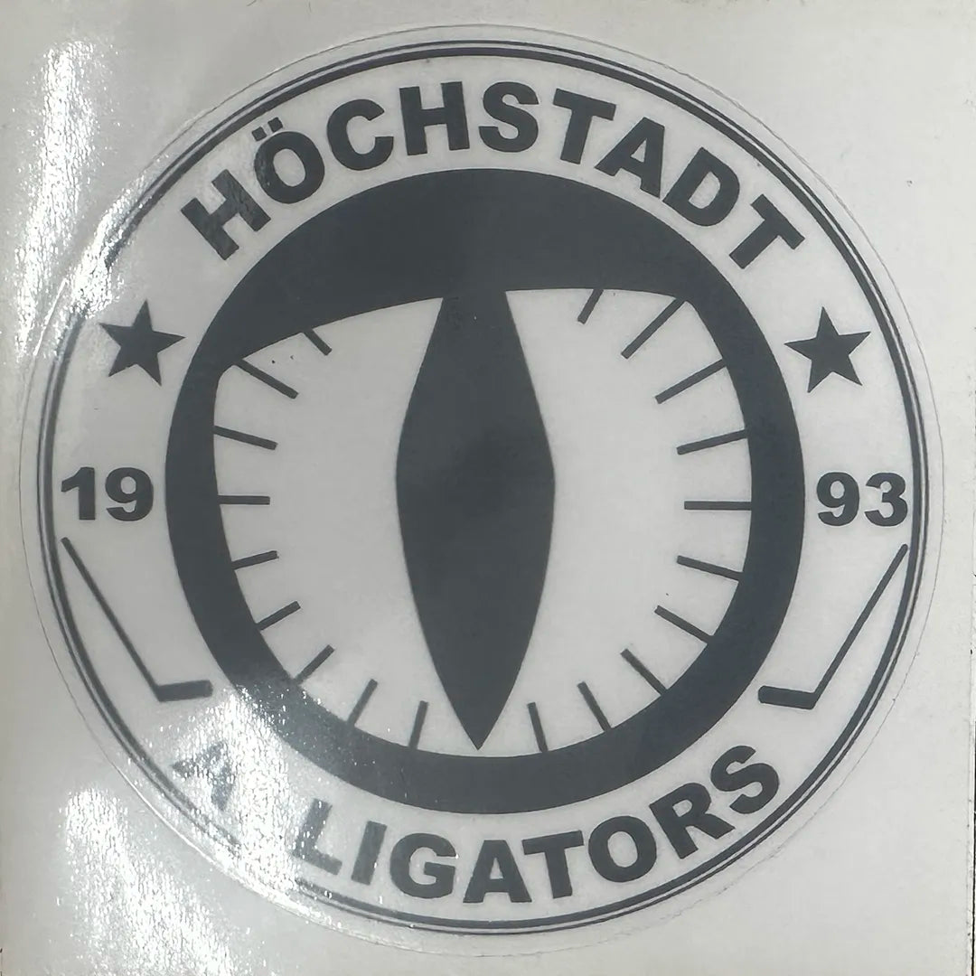 Aufkleber Höchstadt Alligators silber